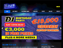 Tablet Screenshot of d1club.ie